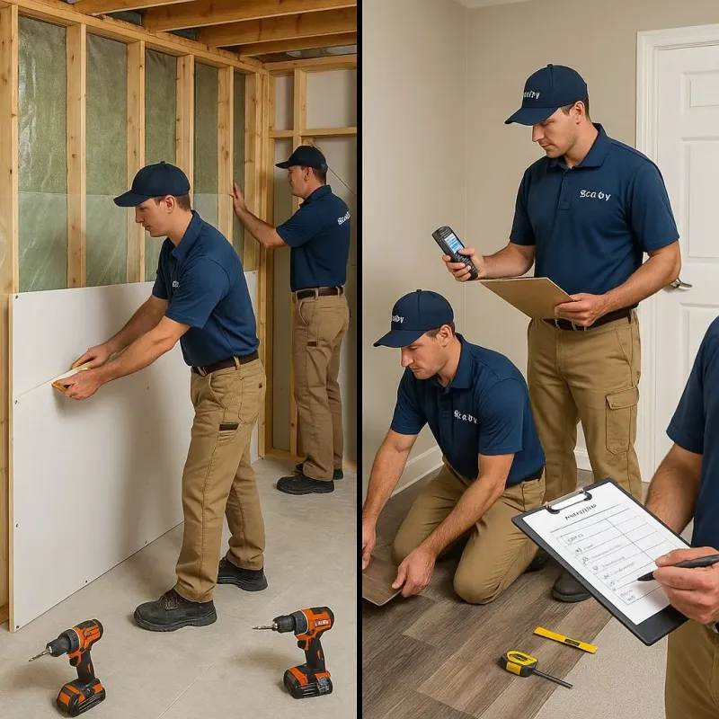 Repairs and Reconstruction process in Stockbridge, MI
