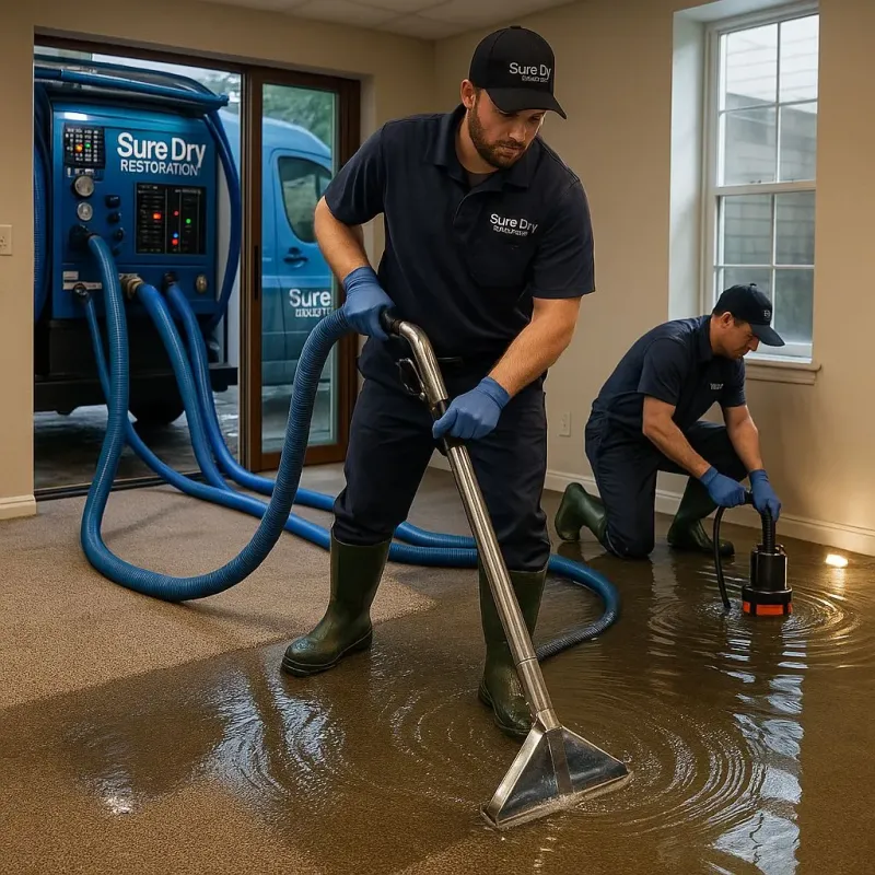 Water Extraction and Removal process in Stockbridge, MI
